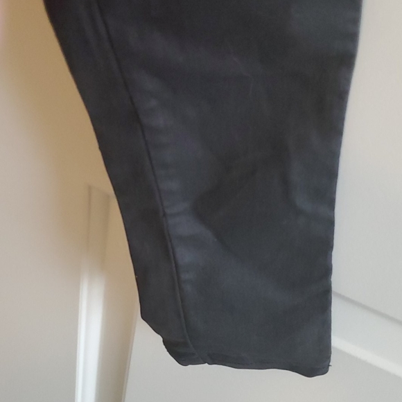 ladies zee gee why black coated pants 28 sizzle - Picture 2 of 6